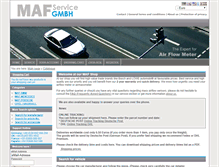 Tablet Screenshot of maf-shop.com